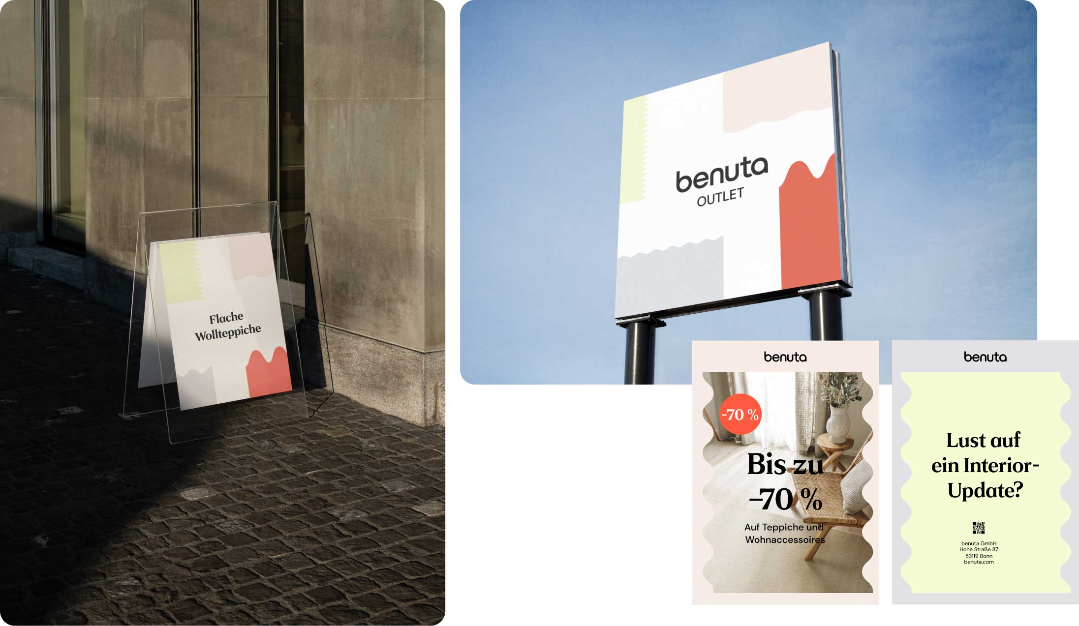 Rebranding F r Benuta