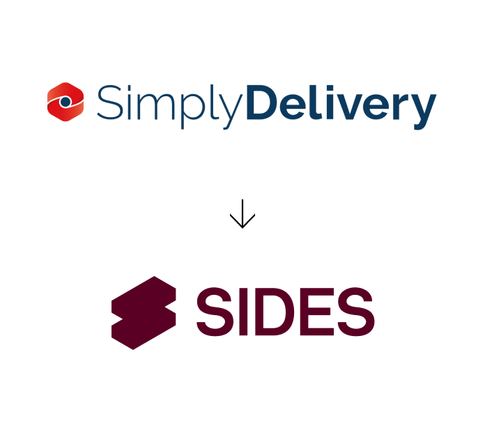Rebranding SimplyDelivery zu SIDES